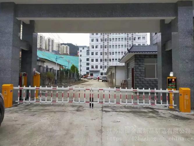 百胜道闸车牌识别停车场直杆道闸收费系统无人值守自动门禁闸机小区